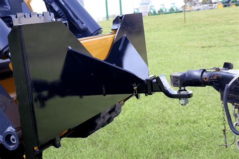 dump trailer and skid steer|skid steer trailer moving attachment.